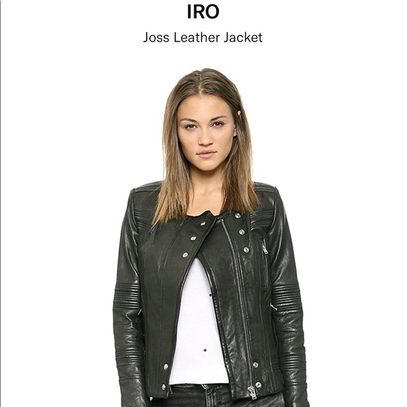 IRO Jackets & Blazers - IRO Joss leather jacket extremely well made